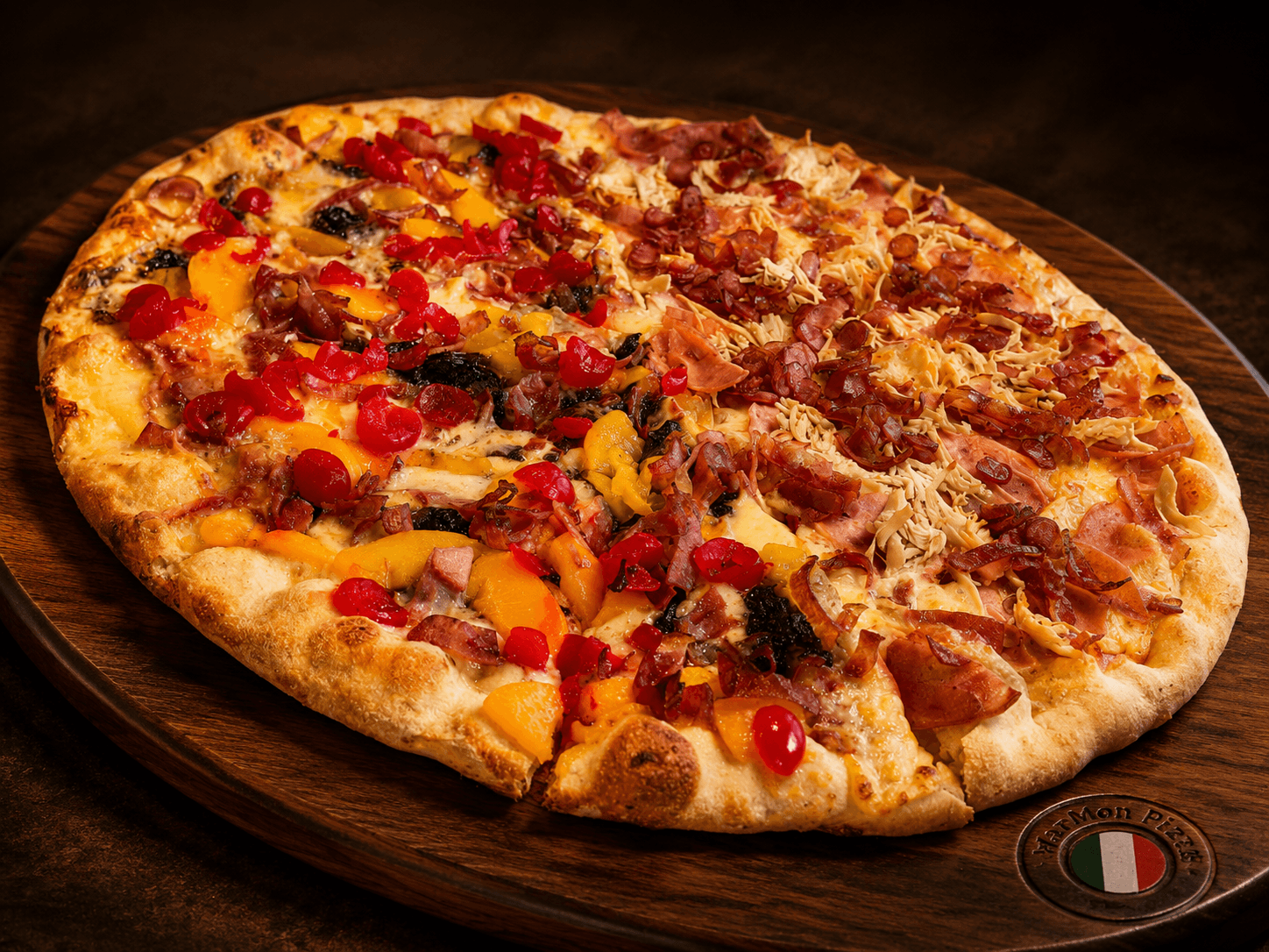 Pizza Ranchera y Tropical MarMon